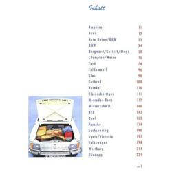 Die deutschen Auto's der 1950er und 1960er Jahre