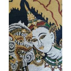 Afbeelding, batik, indonesië, in passe partout