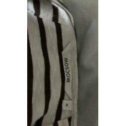 Moscow jurk/tuniek bruin-beige streep maat m