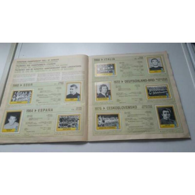 te koop: panini album van de EK 1980