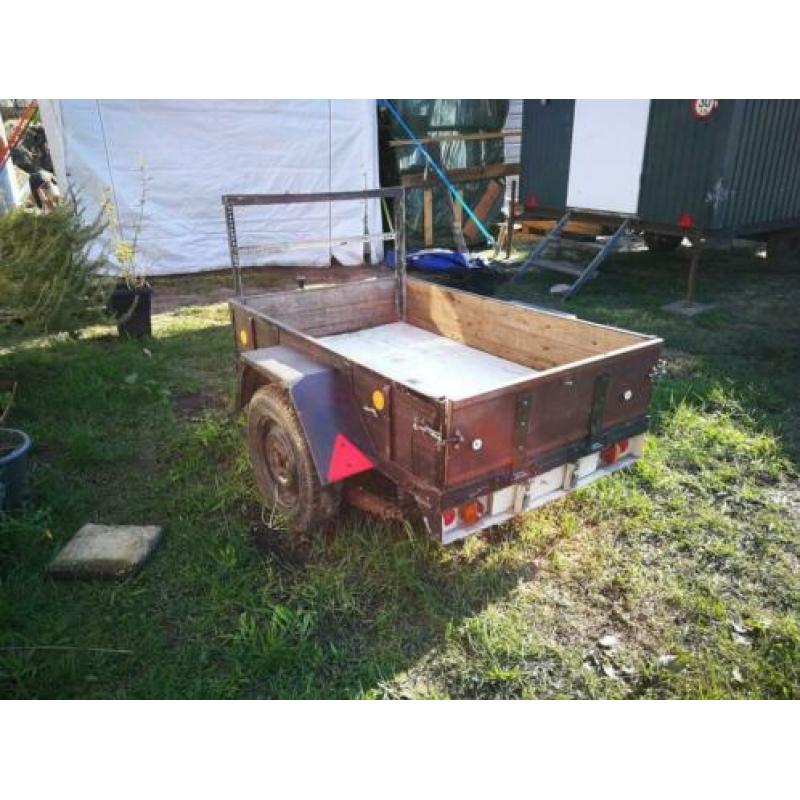Aanhangwagen goed onderhouden