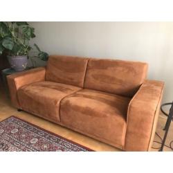 Moderne microfiber/suède 2-zitsbank