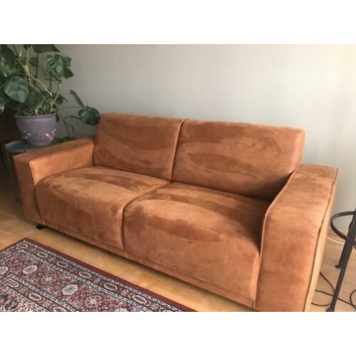 Moderne microfiber/suède 2-zitsbank