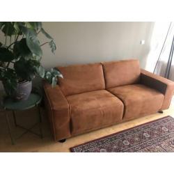 Moderne microfiber/suède 2-zitsbank