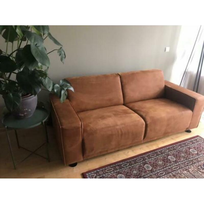 Moderne microfiber/suède 2-zitsbank