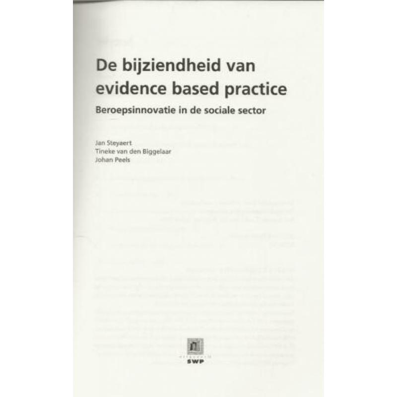 De bijziendheid van evidence bases practice – Beroepsinnovat