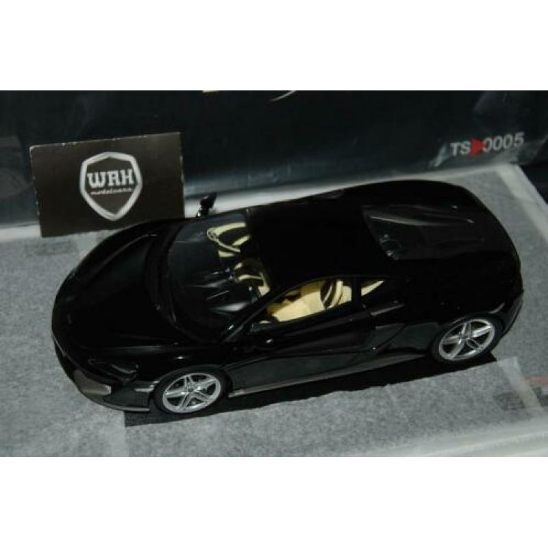 1:18 MCLAREN 570S fire black TOP speed resin WRH