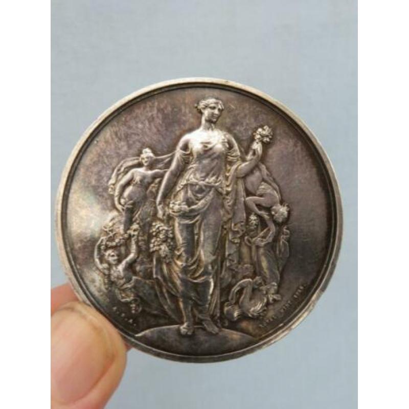 Zilveren medaille the royal horticultural society 1836