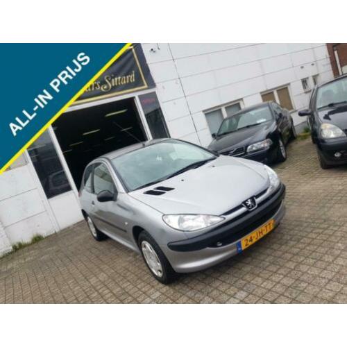 Peugeot 206 1.4 XR,Met nieuw APK