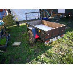 Aanhangwagen goed onderhouden