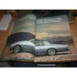 USA Folder CHEVROLET Caprice Classic and Impala modellen 78