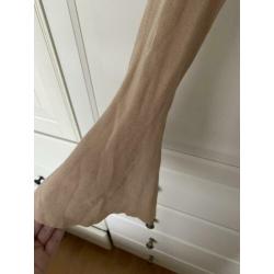 H&M top met flare mouwen camel kleur bruin maat s!