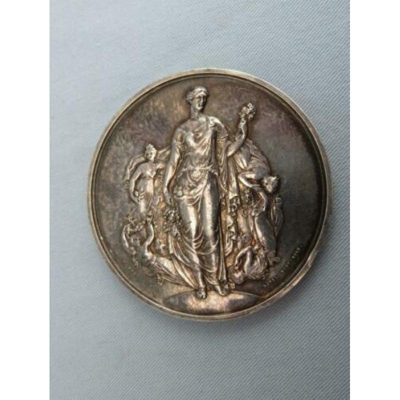 Zilveren medaille the royal horticultural society 1836