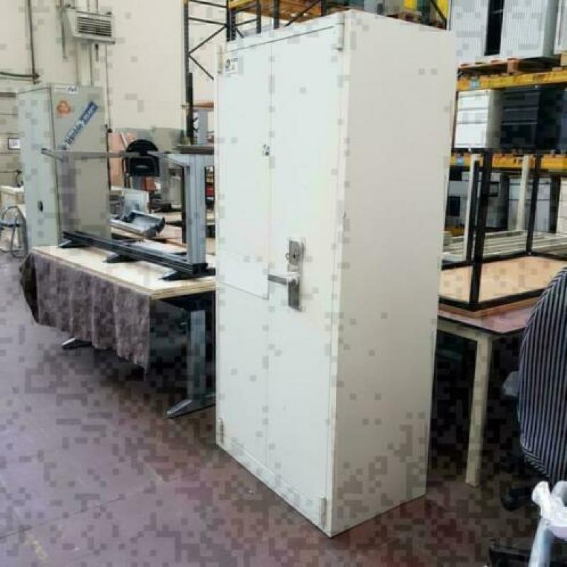 Brandwerende archiefkast 195hx92bx55d cm, KSB Breda BK030