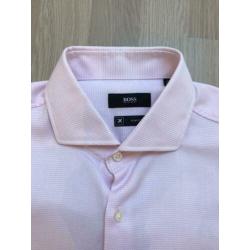 Hugo Boss slim fit business shirt maat 40 Echt Z.G.A.N.