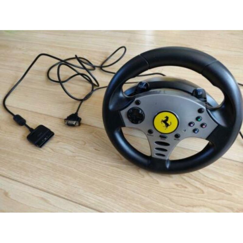 Thrustmaster (Ferrari) stuur & pedalen (PS1)