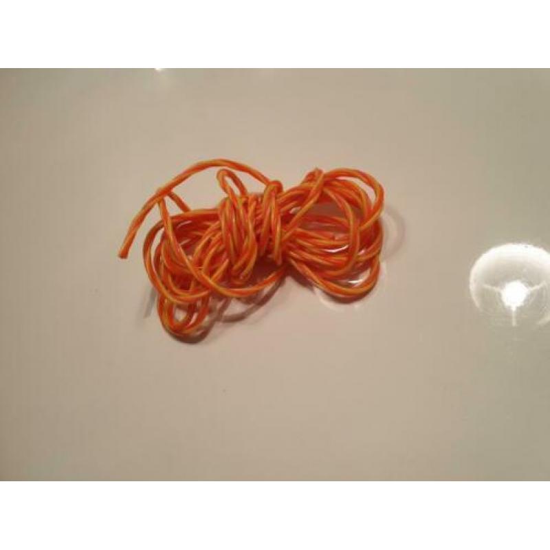 Springtouw geel / oranje 5 meter