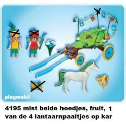 Playmobil 4195 eenhoorn koets
