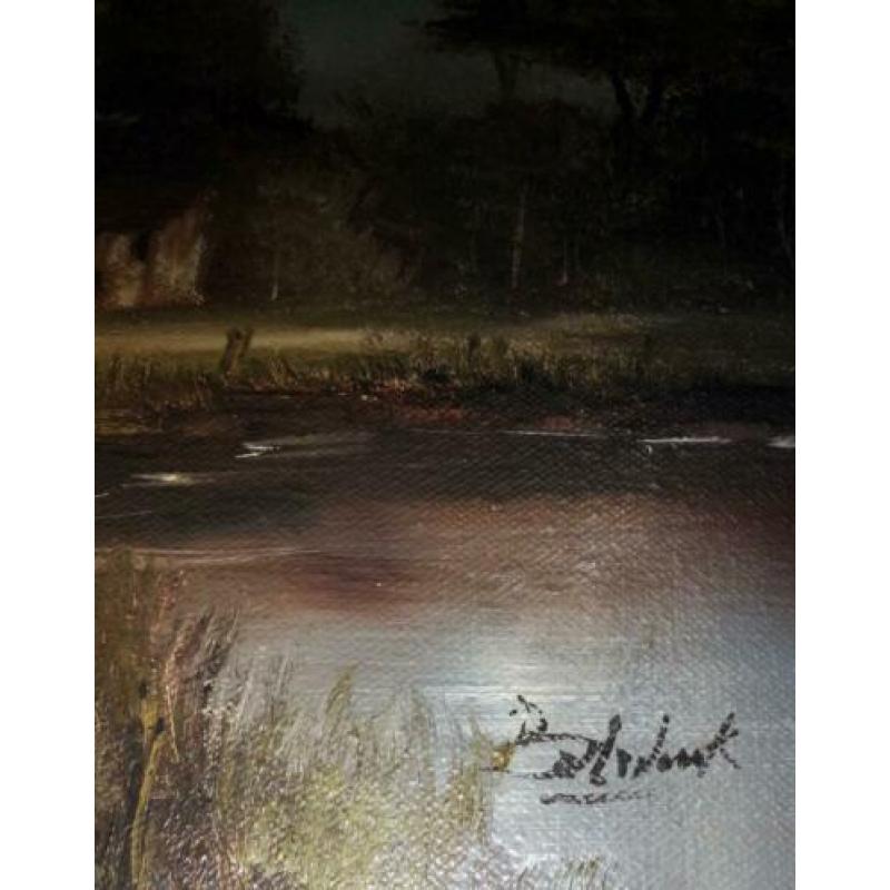 Landschap schilderij