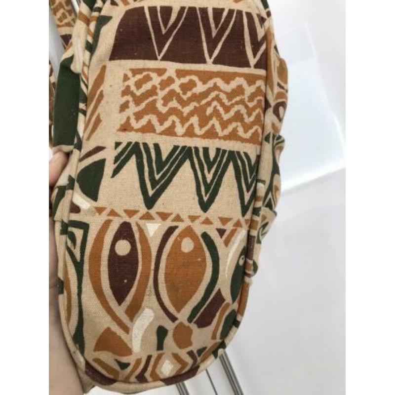 Hippie Boho Ibiza tas met franjes Retro strandtasje tas