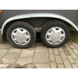 Bij Impex een Bockmann 2-prds trailer nieuw opgebouwd izgs