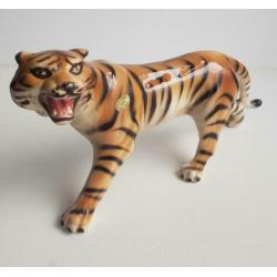 Vintage tijger beeld ,geen replica!