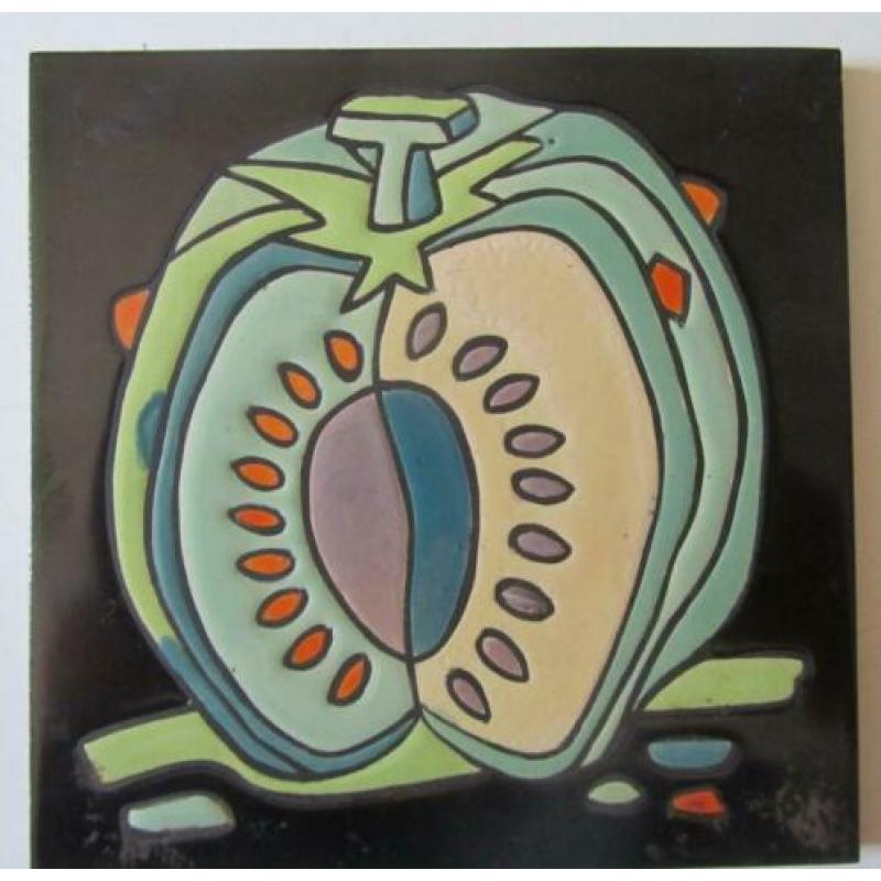 Tegeltjes - groente & fruit - 1,50 & 2,00