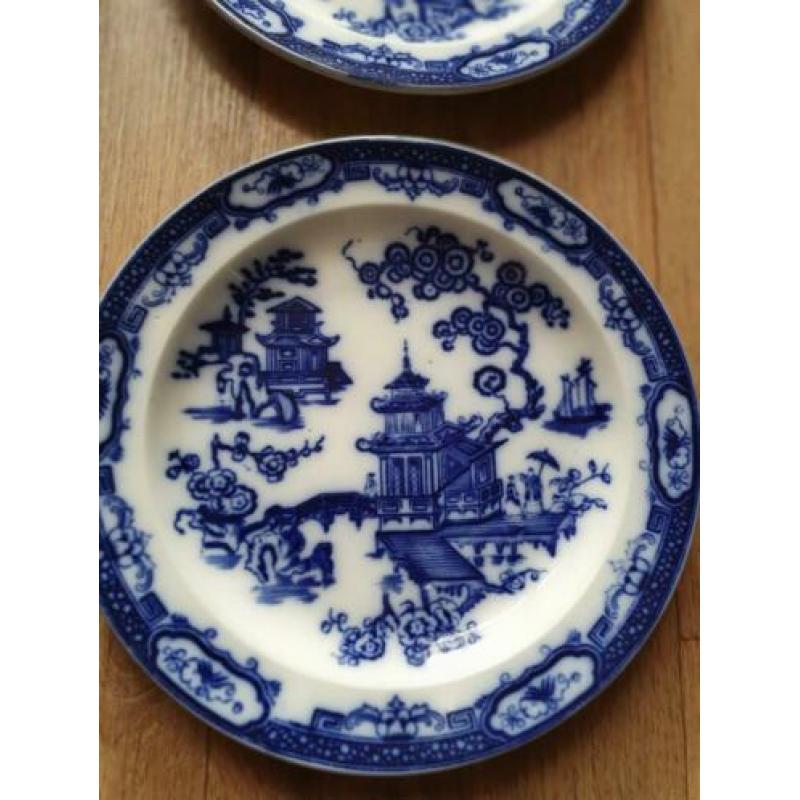 Petrus regout hindostan antieke borden 26 cm