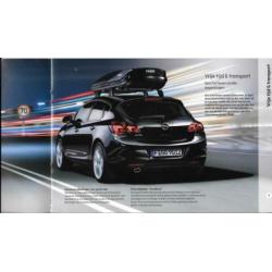 autofolder Opel Astra Accessoires november 2009