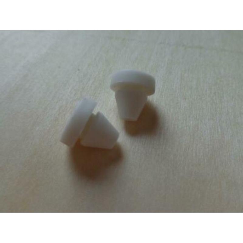 Kozijnbuffer wit 3,5mm berkvens