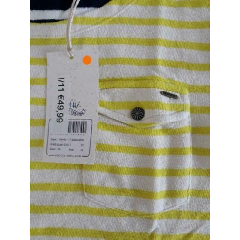 SCOTCH & SODA T-Shirts Longsleeve (NIEUW) / MAAT 140