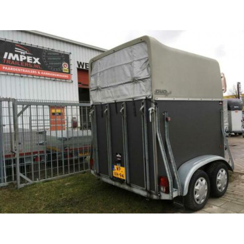 Bij Impex een Bockmann 2-prds trailer nieuw opgebouwd izgs
