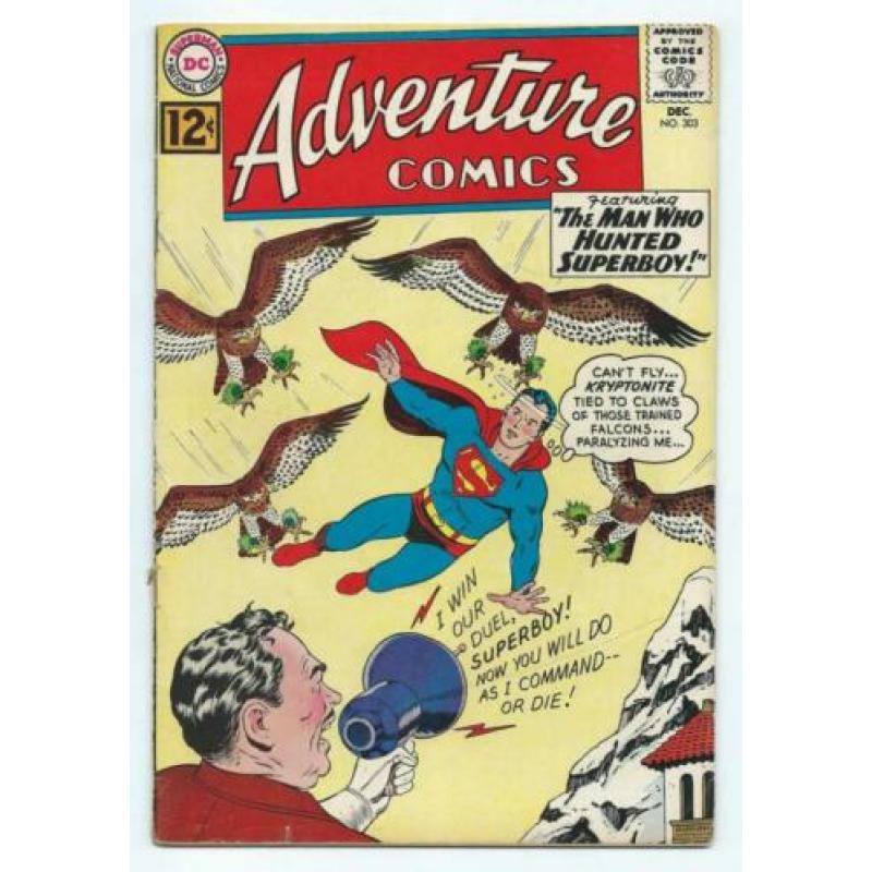 Adventure Comics Vol.1 #303 (1962) FN+ (6.5) Superboy
