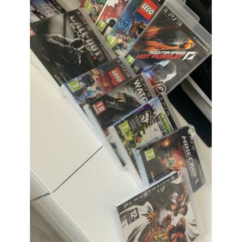 Ps3 met games! Zonder controllers