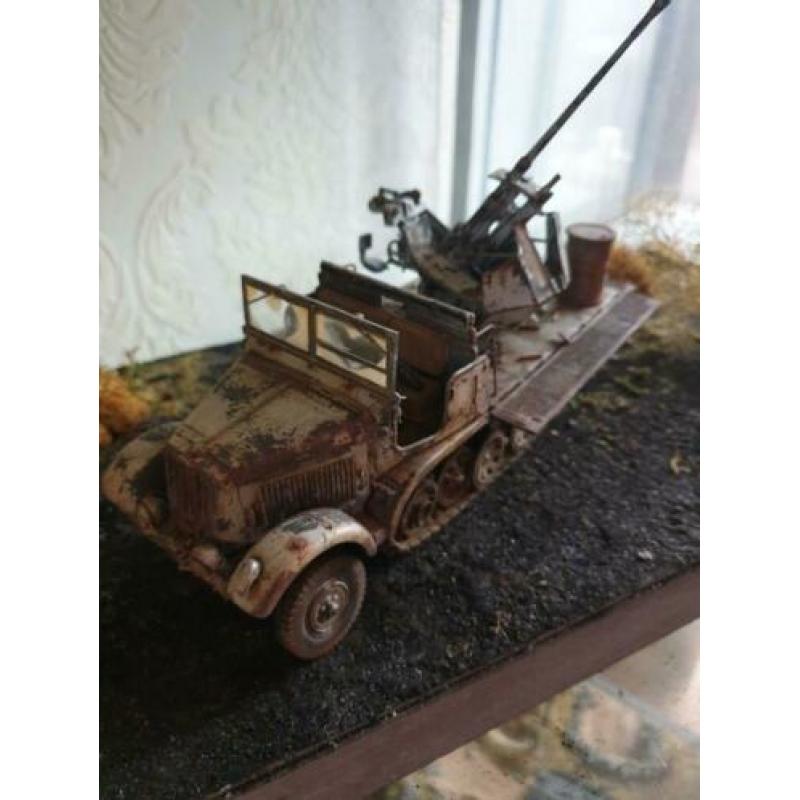 Abanded halftrack 1/35 Ik bouw in opdracht