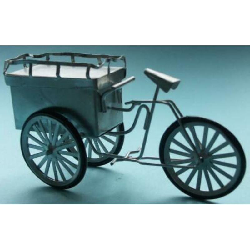Miniatuur draadfietsen.