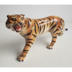Vintage tijger beeld ,geen replica!