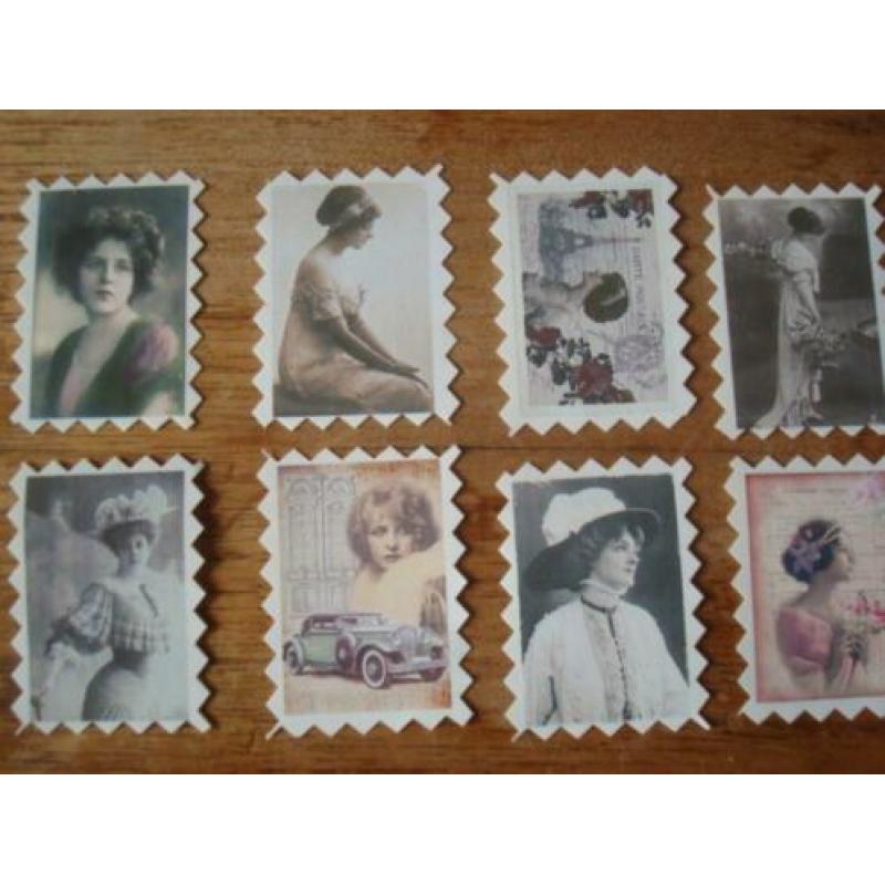 vintage labels om op te strijken erg mooi