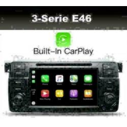 BMW E46 3-serie navigatie android 8.1 wifi dab+ carplay 32GB
