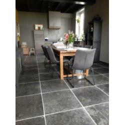 rustieke vloertegels Belgisch blauwsteen Antique 60x60 cm