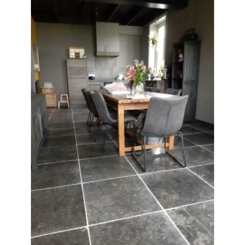 rustieke vloertegels Belgisch blauwsteen Antique 60x60 cm