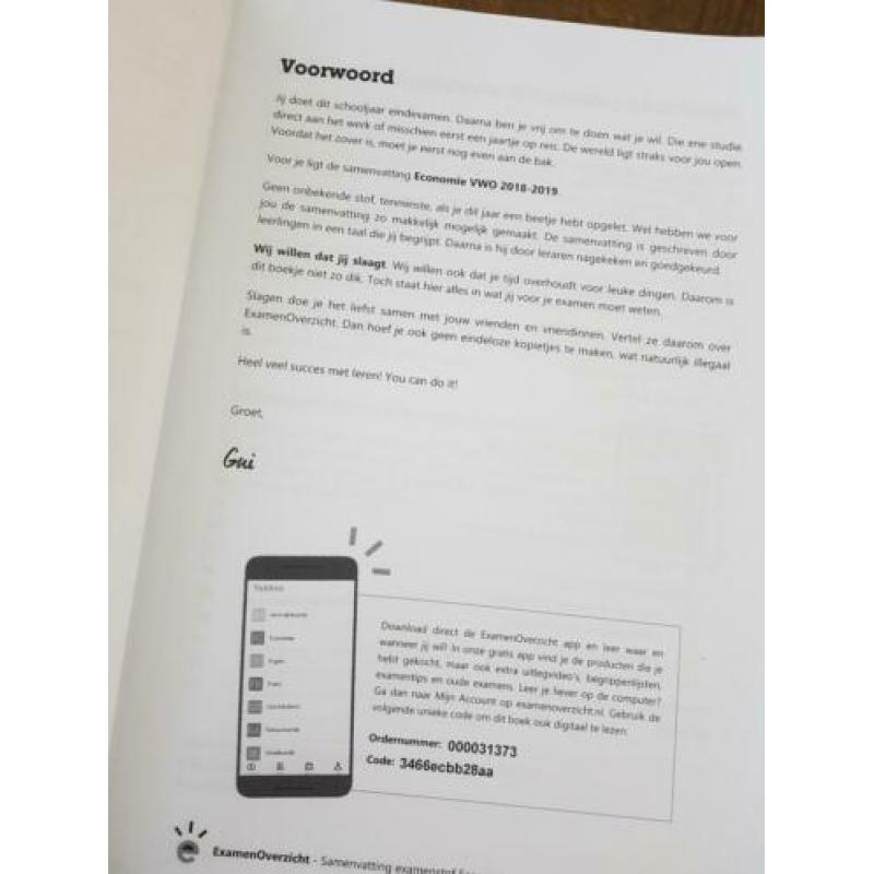 Examenbundel Samenvatting VWO Economie