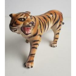 Vintage tijger beeld ,geen replica!