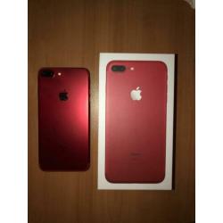 iPhone 7 Plus 128 gb Rood gratis Swarovski hoesje