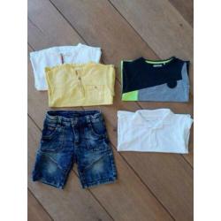 Pakket jongen 92 koko noko, blue seven, zara