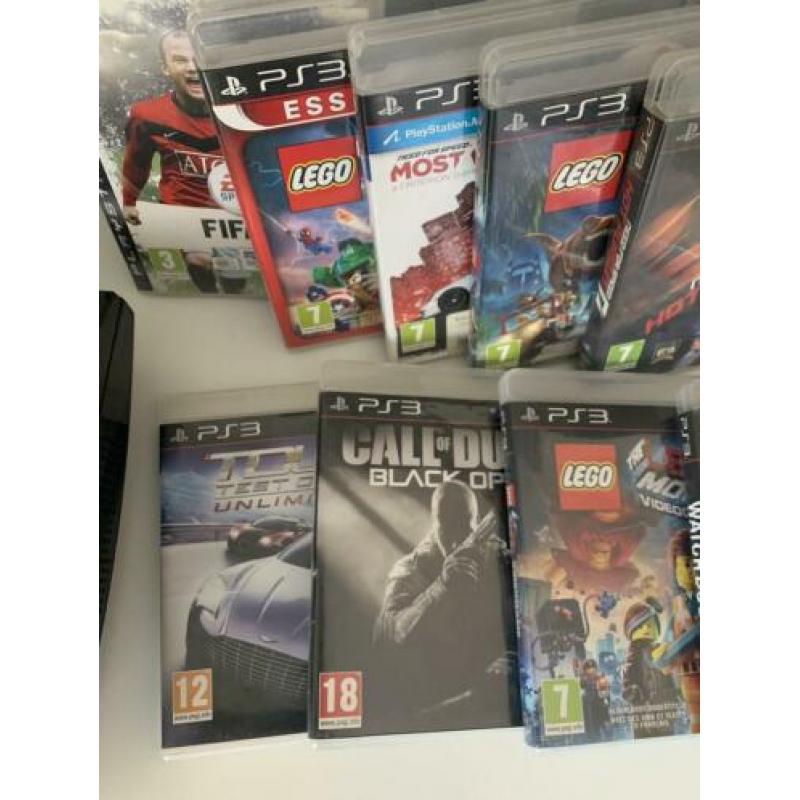 Ps3 met games! Zonder controllers