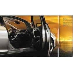 autofolder Opel Astra Accessoires november 2009