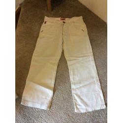 10 Feet linnen broek maat 33
