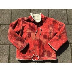 Dubbelzijdige/reversible teddy, schapen trui