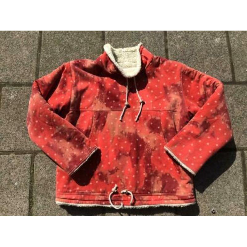 Dubbelzijdige/reversible teddy, schapen trui